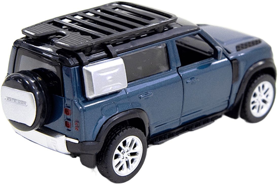 Автомодель TechnoDrive Land Rover Defender 110 (синий) (250290) фото4