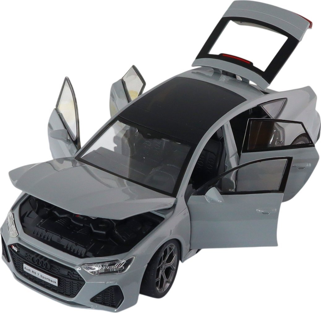 Автомодель TechnoDrive Audi RS7 Sportback (сірий, 1:24) (KM07222) фото2