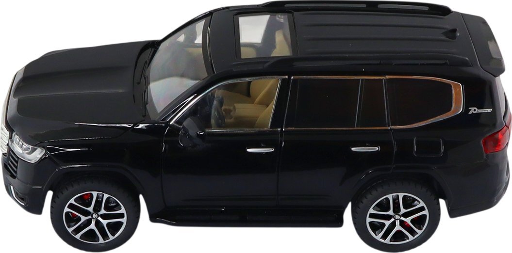 Автомодель TechnoDrive Toyota Land Cruiser (чорний, 1:24) (KM08222) фото