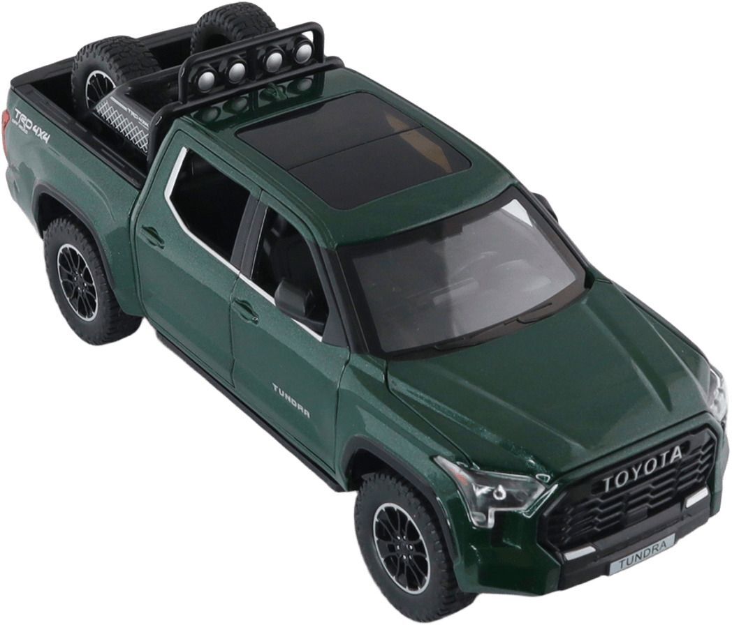 Автомодель TechnoDrive Toyota Tundra (зеленый, 1:24) (KM08555) фото7