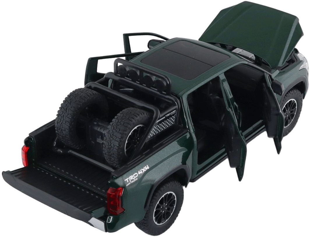 Автомодель TechnoDrive Toyota Tundra (зеленый, 1:24) (KM08555) фото3