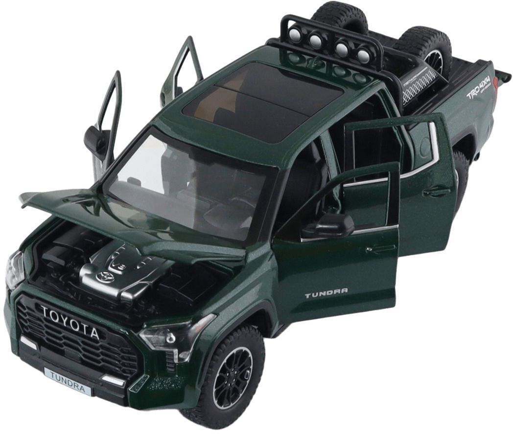 Автомодель TechnoDrive Toyota Tundra (зеленый, 1:24) (KM08555) фото2