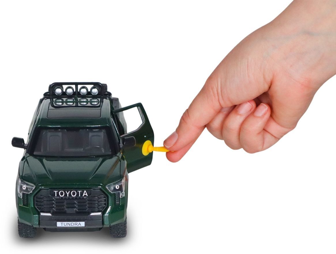 Автомодель TechnoDrive Toyota Tundra (зеленый, 1:24) (KM08555) фото12