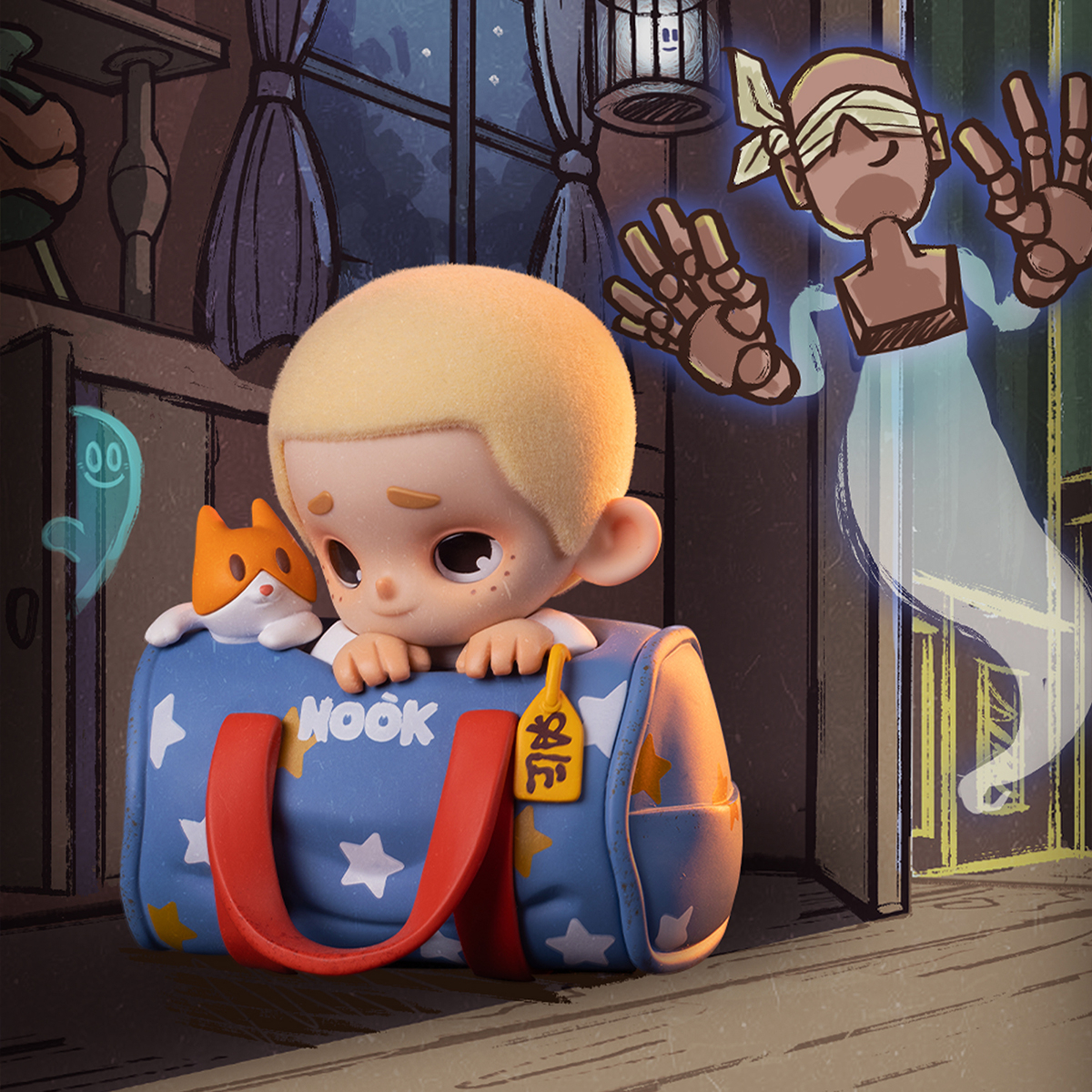Коллекционная игрушка Pop Top 52Toys серии NOOK - Винтажный магазин (24CB566NK04) фото