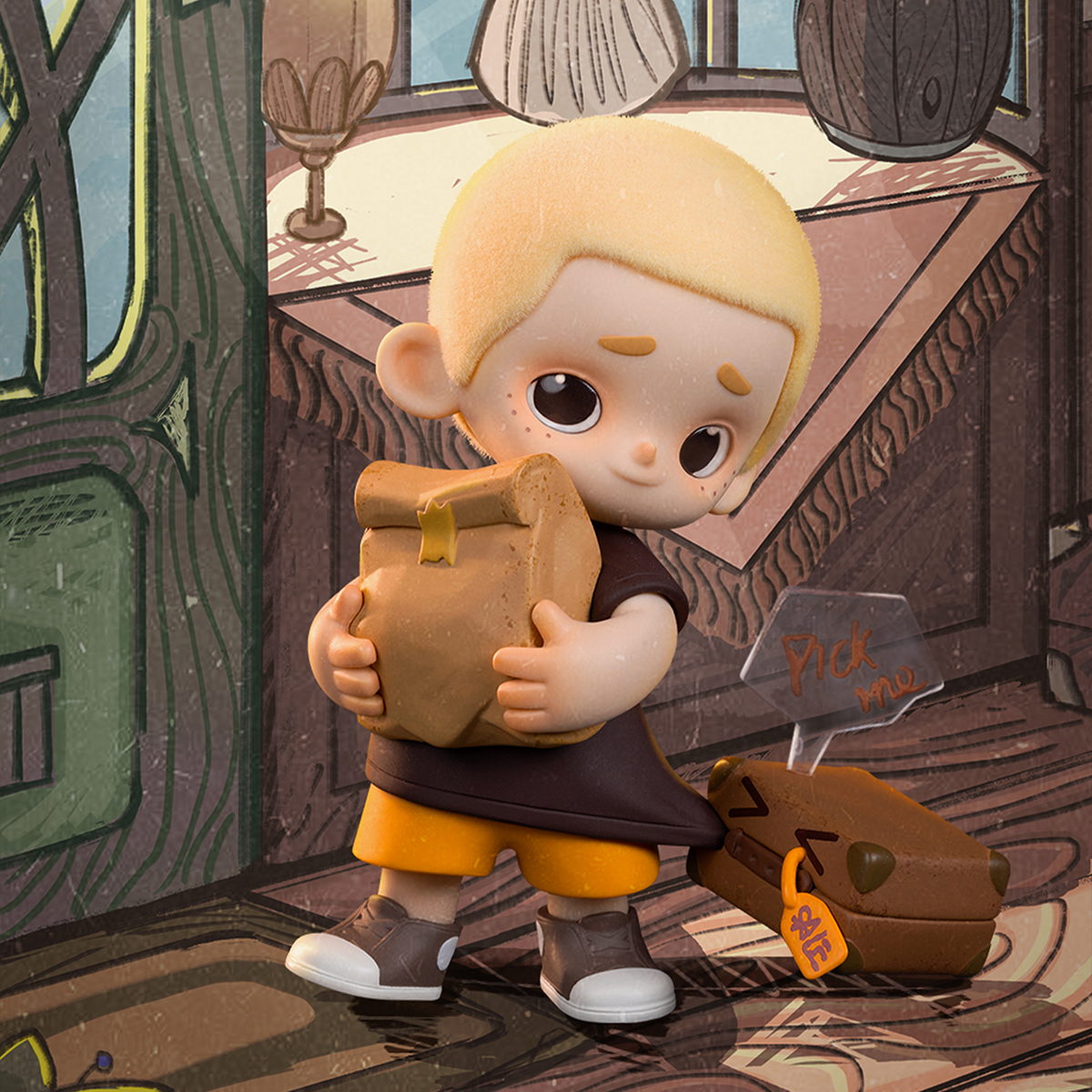 Коллекционная игрушка Pop Top 52Toys серии NOOK - Винтажный магазин (24CB566NK04) фото