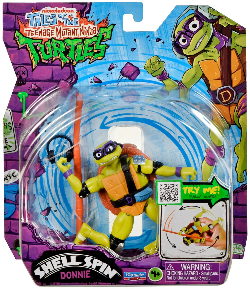 Игровая фигурка TMNT Черепашки-Ниндзя. Панцирный вихрь – Дон (83830) фото5