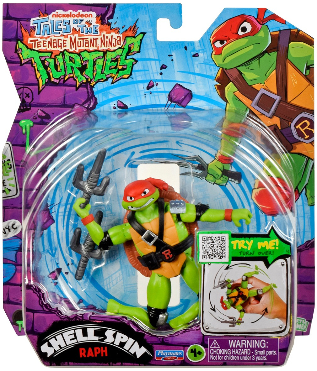 Игровая фигурка TMNT Черепашки-Ниндзя. Панцирный вихрь – Раф (83832) фото6