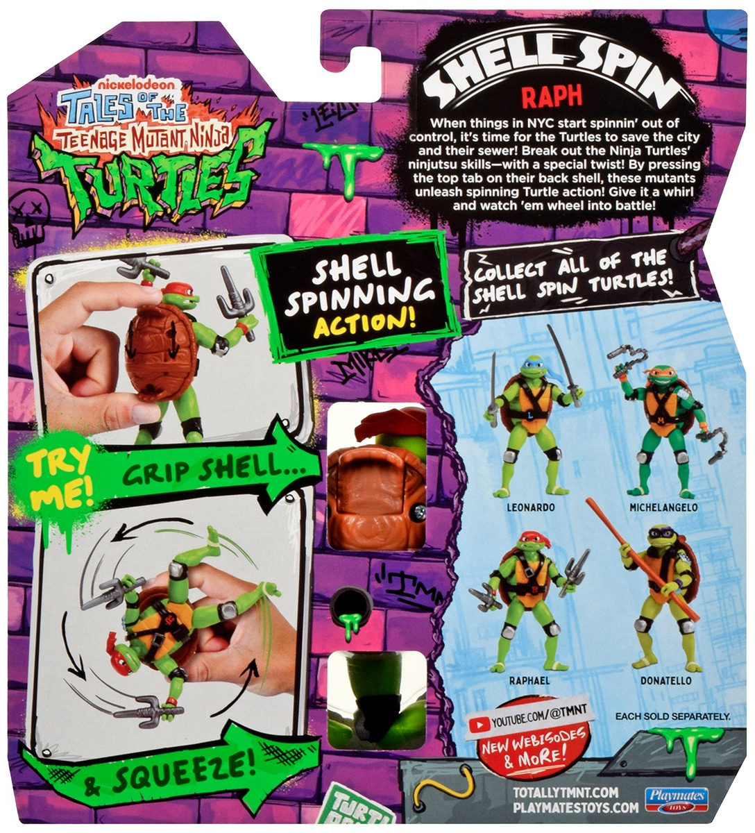 Игровая фигурка TMNT Черепашки-Ниндзя. Панцирный вихрь – Раф (83832) фото7