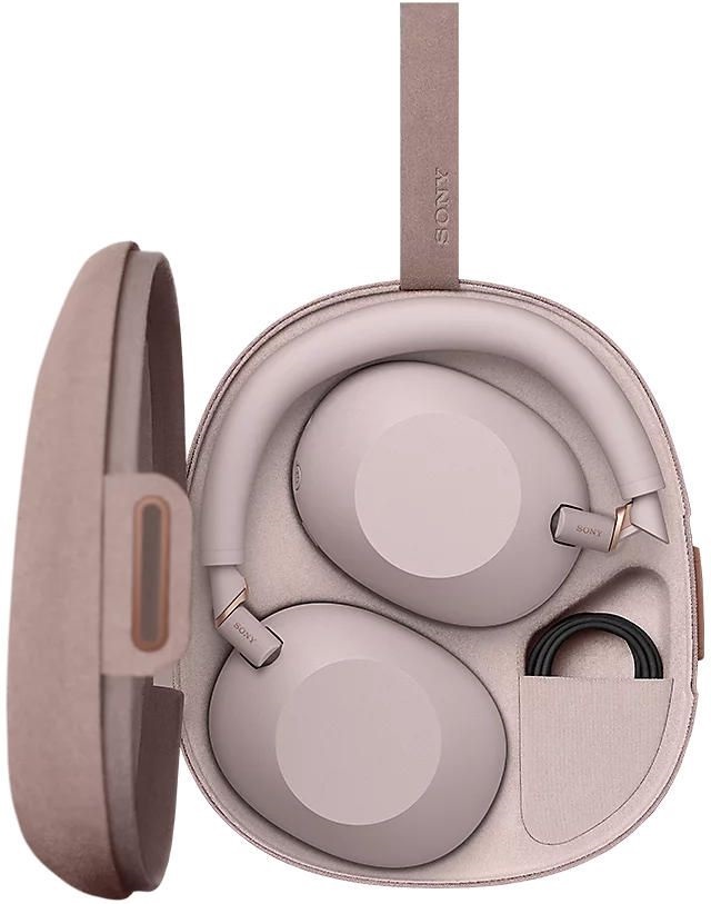 Навушники Sony WH-1000XM6 Sand Pink (WH1000XM6P.E)фото