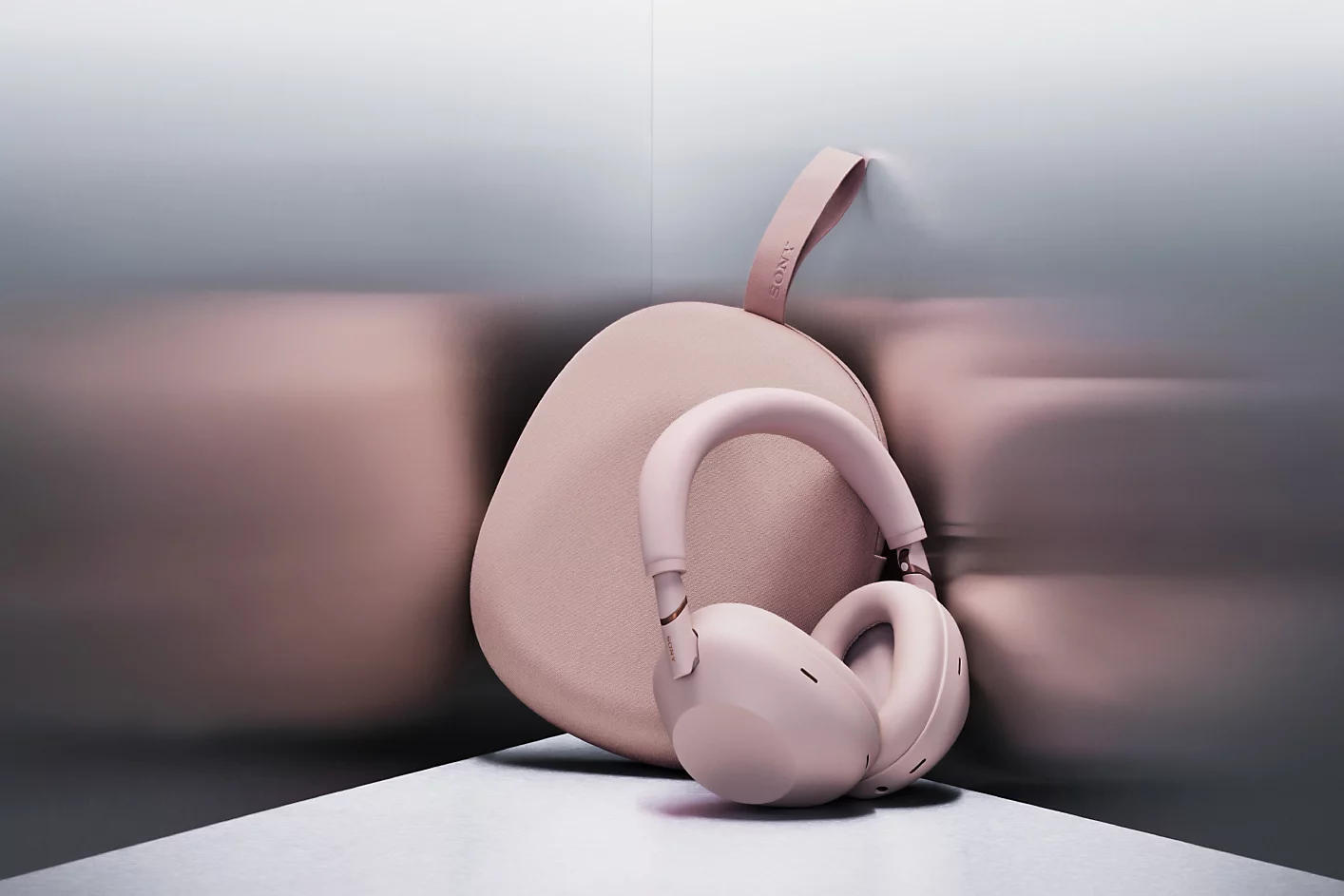 Навушники Sony WH-1000XM6 Sand Pink (WH1000XM6P.E)фото