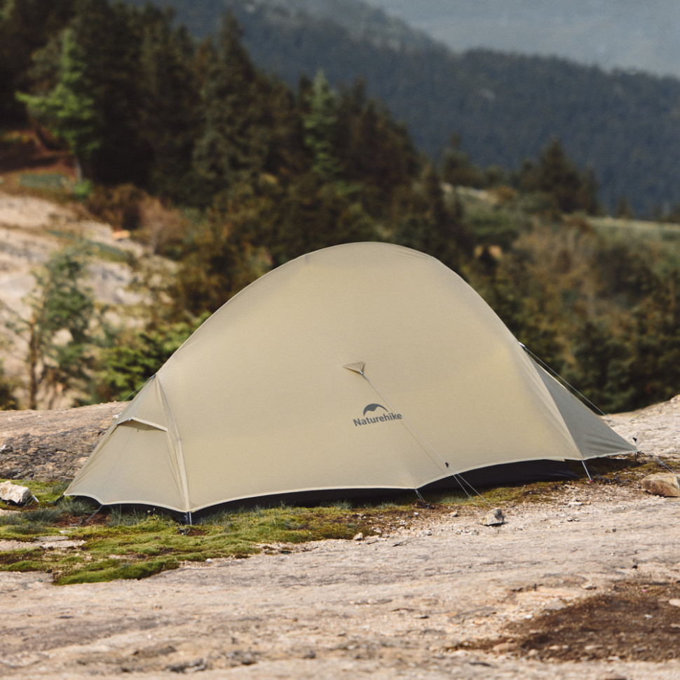 Намет надлегкий одномісний Naturehike Cloud Up Base 1 Tent Pro CNK2350WS020, пісочний фото3