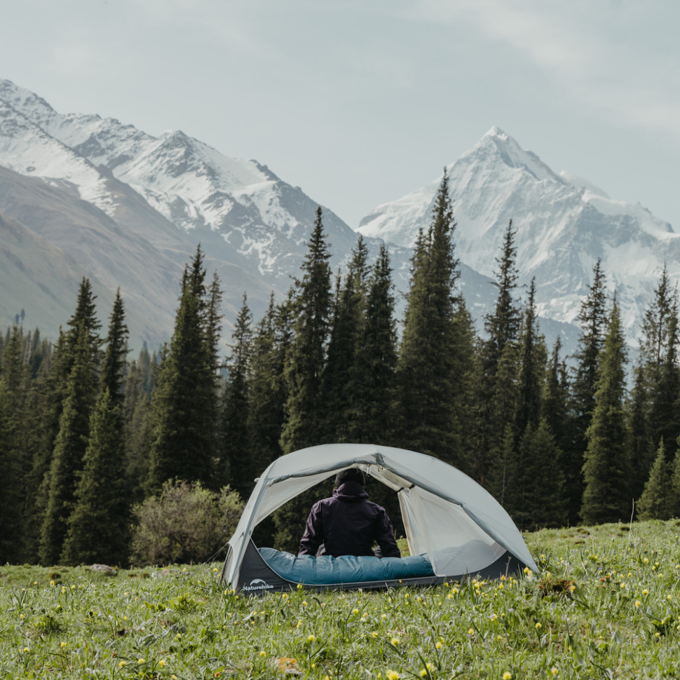 Палатка двухместная ультралегкая Naturehike Star River UL CNK2450WS022, серая фото