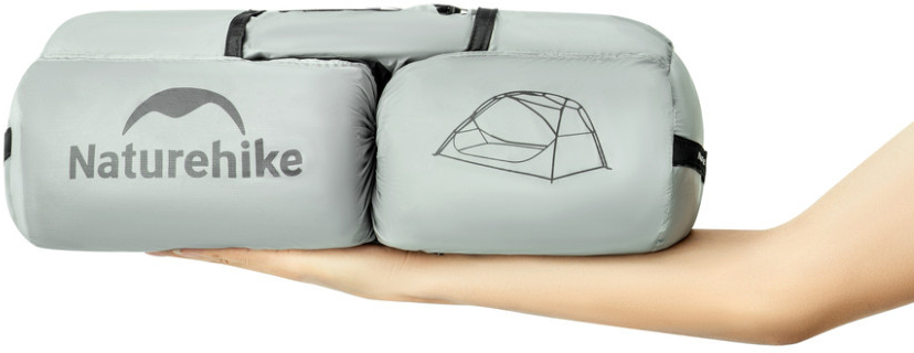 Палатка двухместная ультралегкая Naturehike Star River UL CNK2450WS022, серая фото