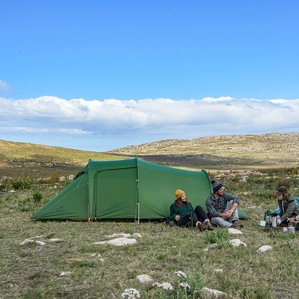 Намет тримісний Naturehike Opalus, UL, NH17L001-L, світло-зелений (6976023924781) фото3