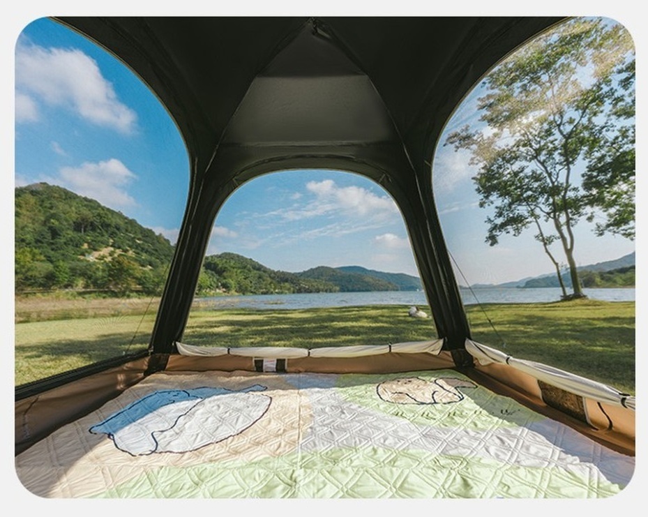 Палатка трехместная автоматическая Naturehike Ango CNK2550WS010, S, серая (6927595785799) фото2
