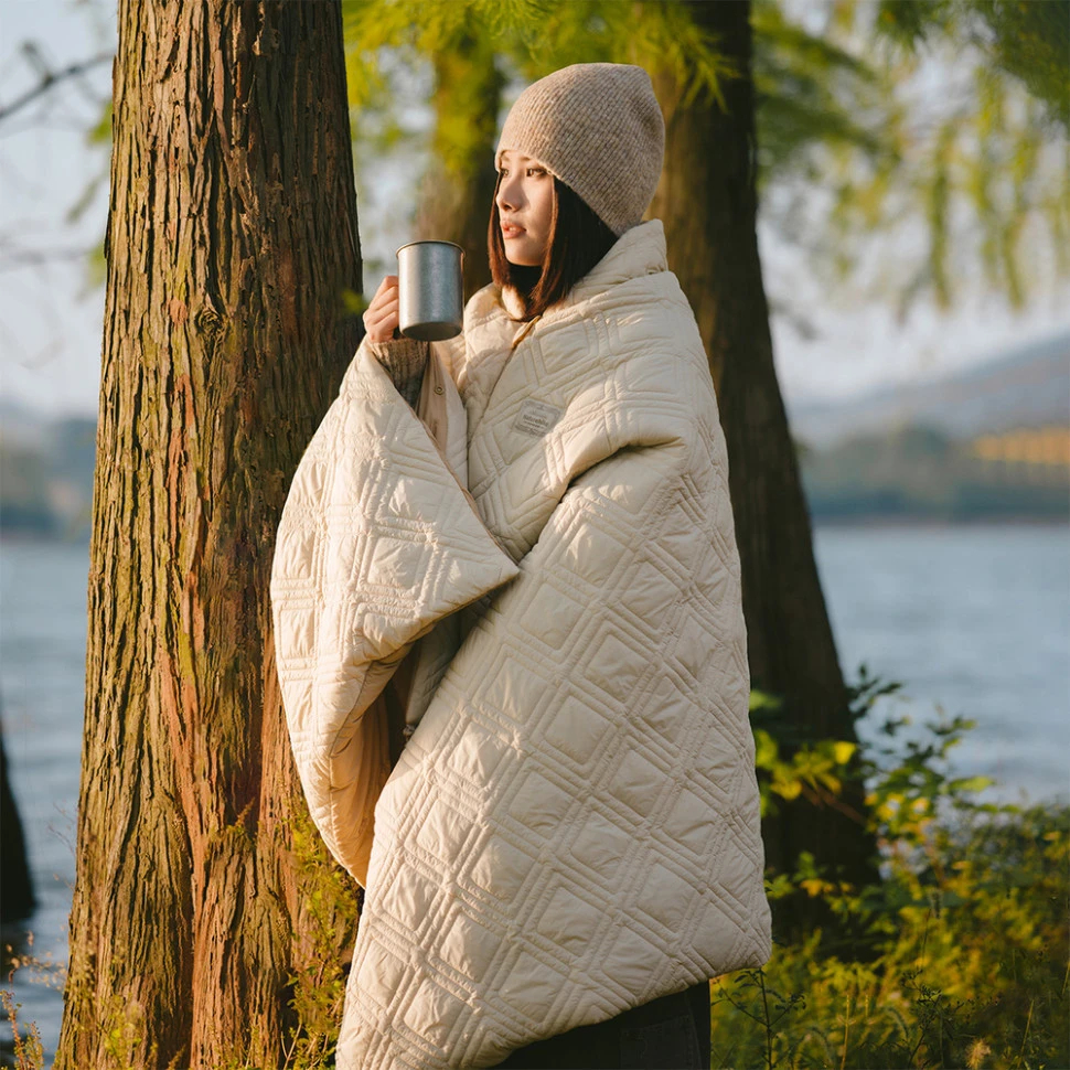 Ковдра з підігрівом Naturehike CNK2450PJ015 бежева фото11