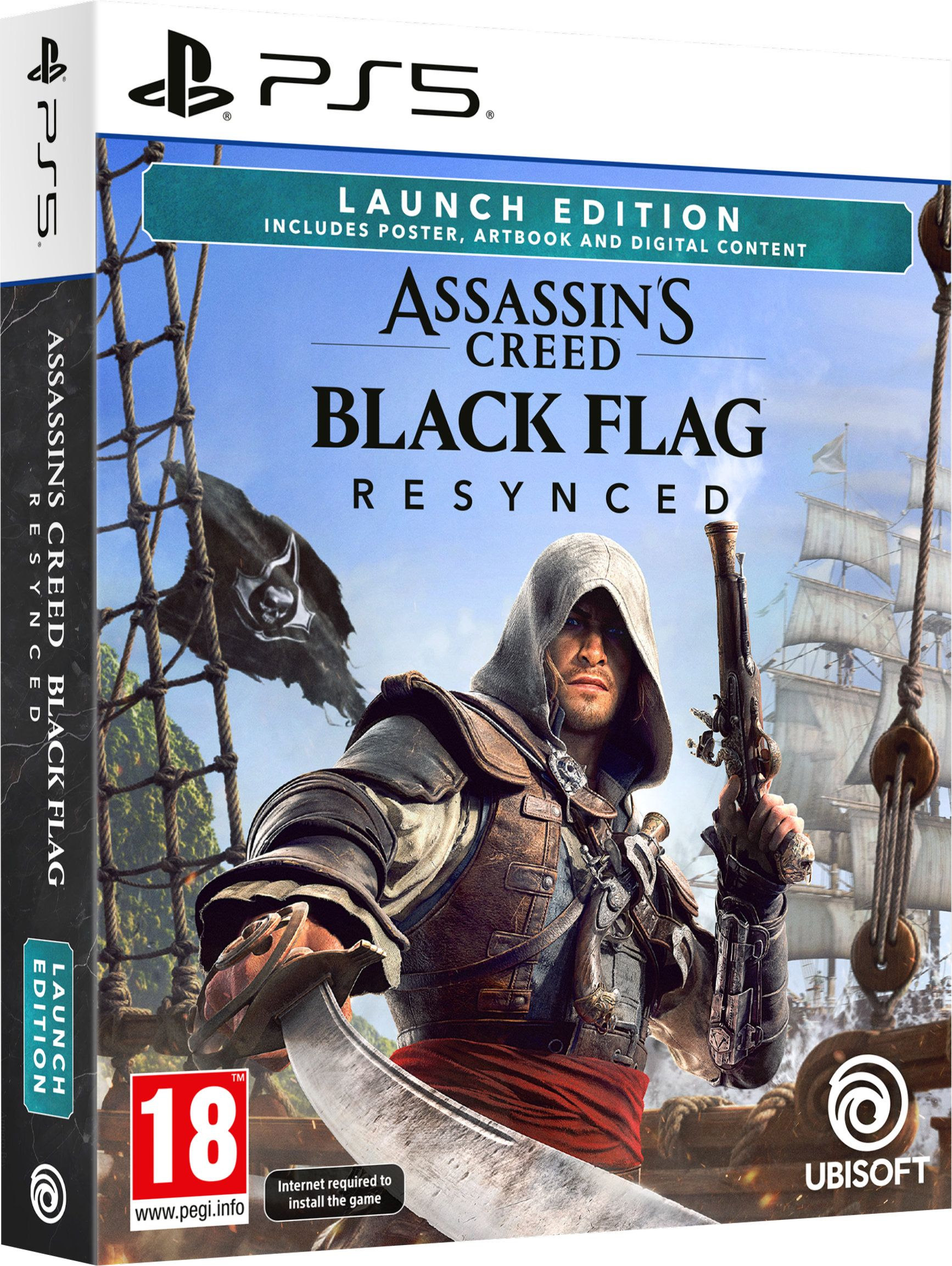 Игра Assassin's Creed Black Flag Resynced Launch edition (PS5) фото 