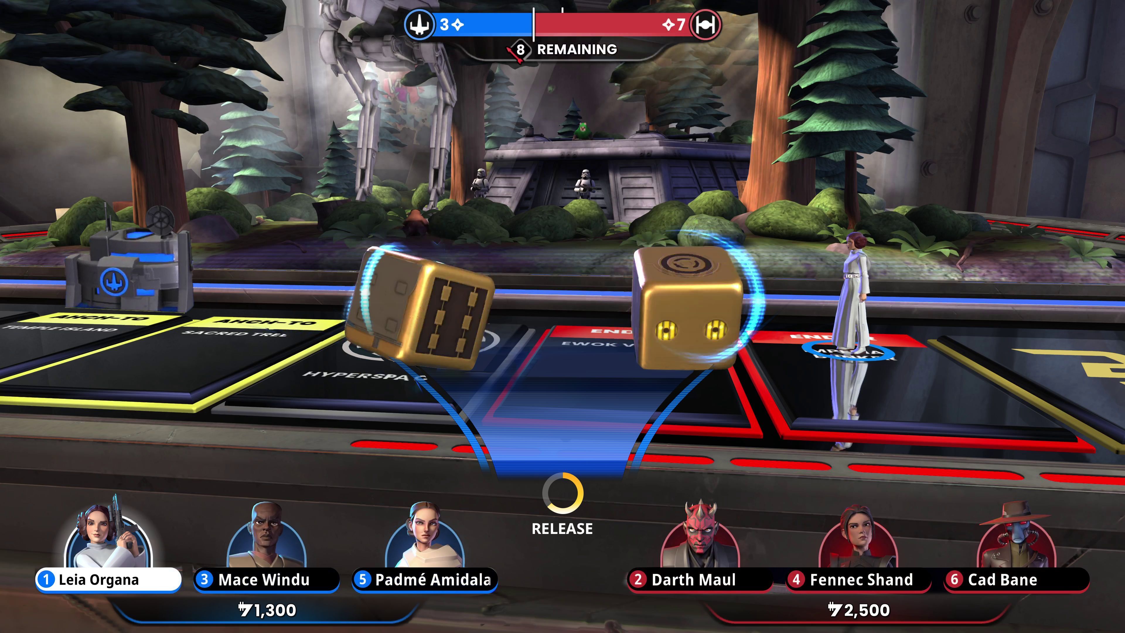Игра MONOPOLY: Star Wars Heroes vs Villains (PS5) фото 