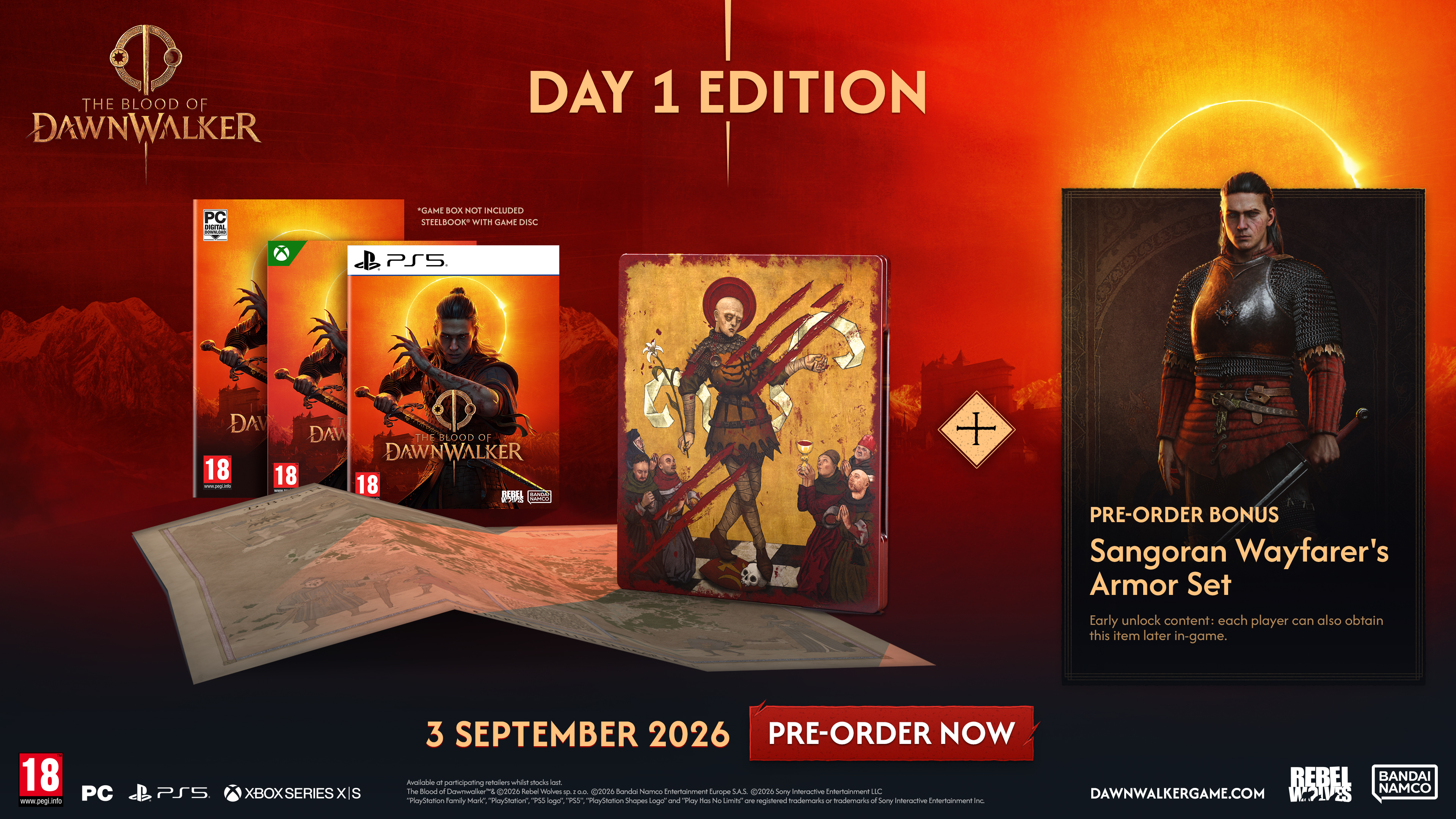 Игра The Blood of Dawnwalker Launch Edition (PS5) фото 3