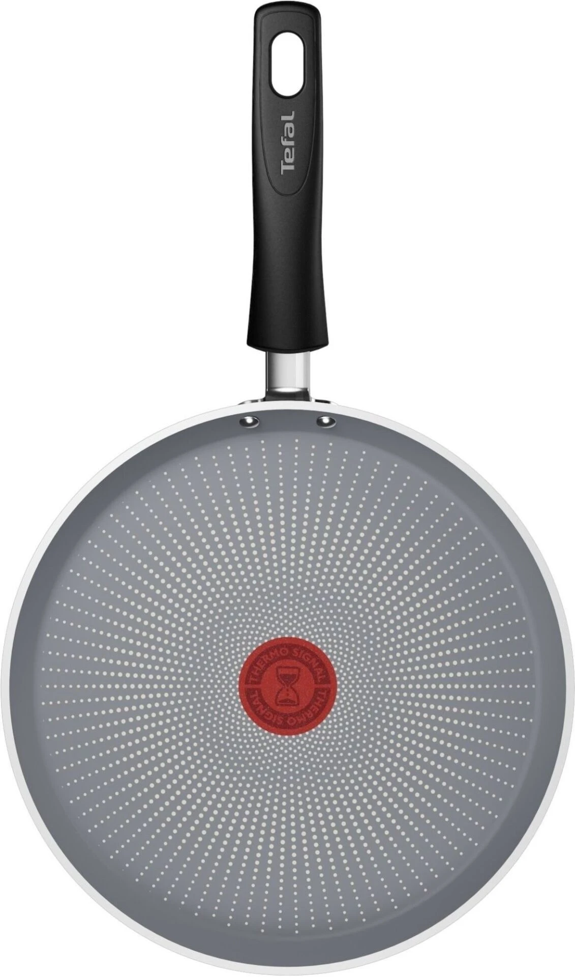 Сковорода для блинов Tefal Halo EUCALYPTUS, 25 см, алюминий, бакелит, серый (G0163802) фото 
