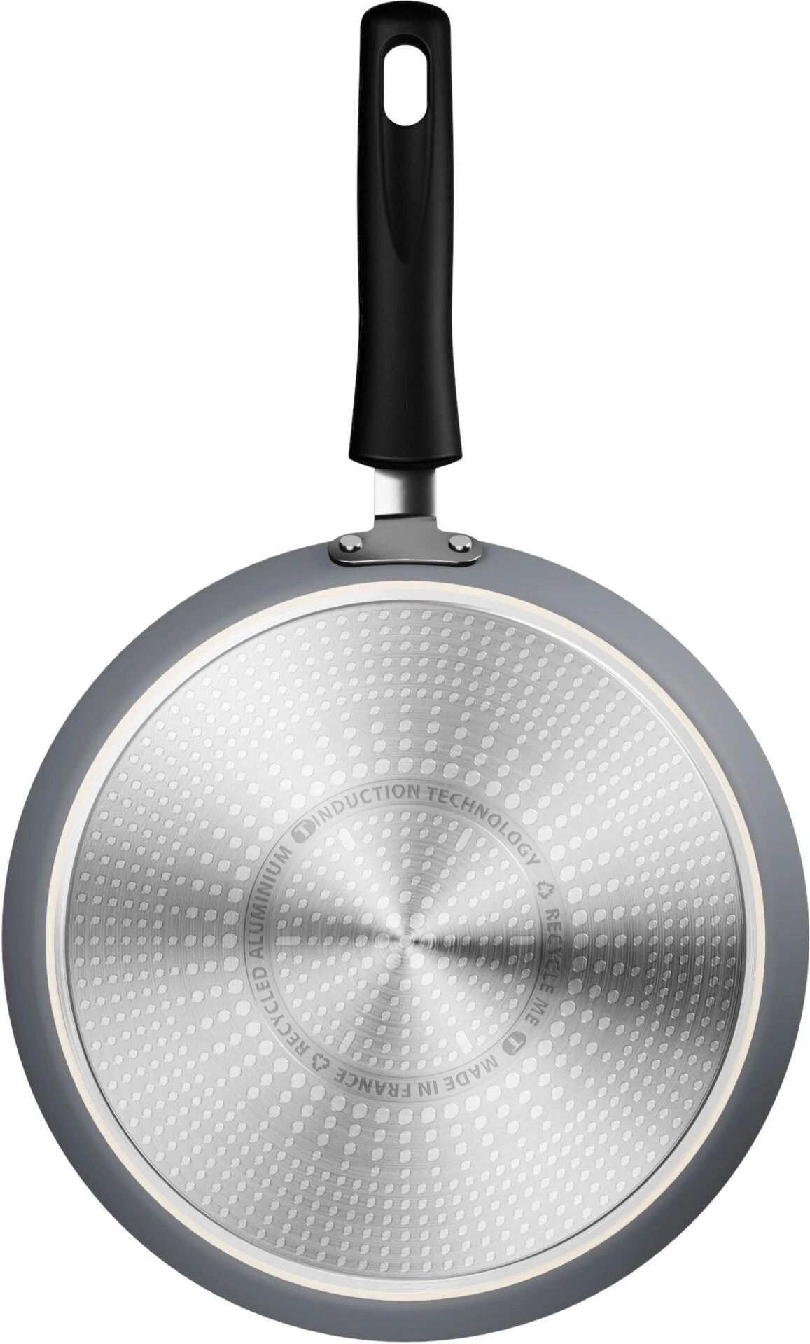 Сковорода для блинов Tefal Halo EUCALYPTUS, 25 см, алюминий, бакелит, серый (G0163802) фото 