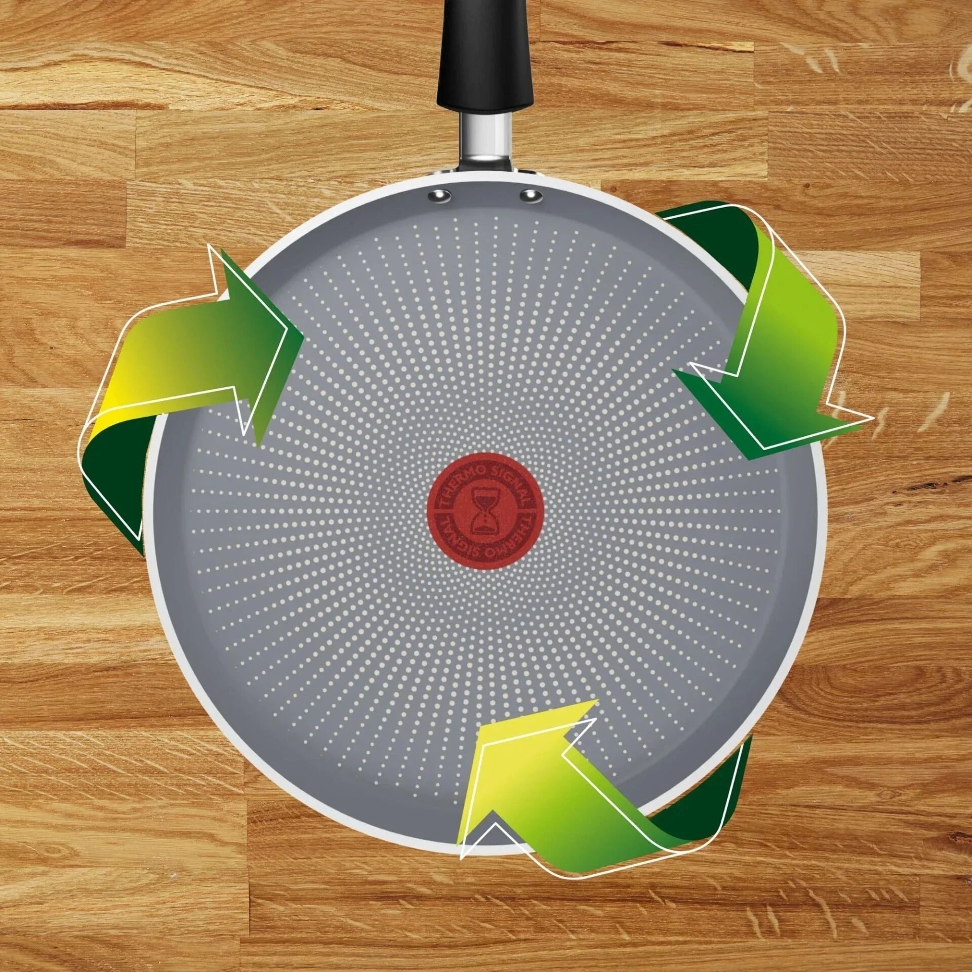 Сковорода для блинов Tefal Halo EUCALYPTUS, 25 см, алюминий, бакелит (G0163802) фото 12
