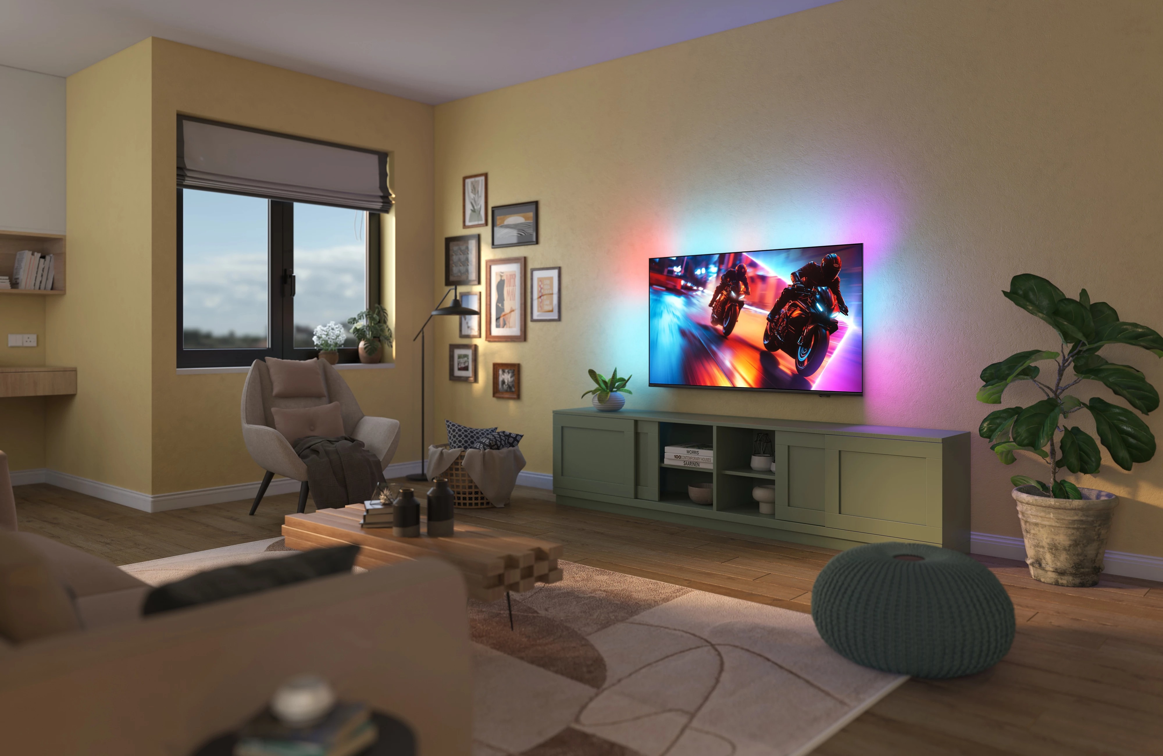 Телевізор Philips Mini LED 65MLED920/12 Ambilightфото10