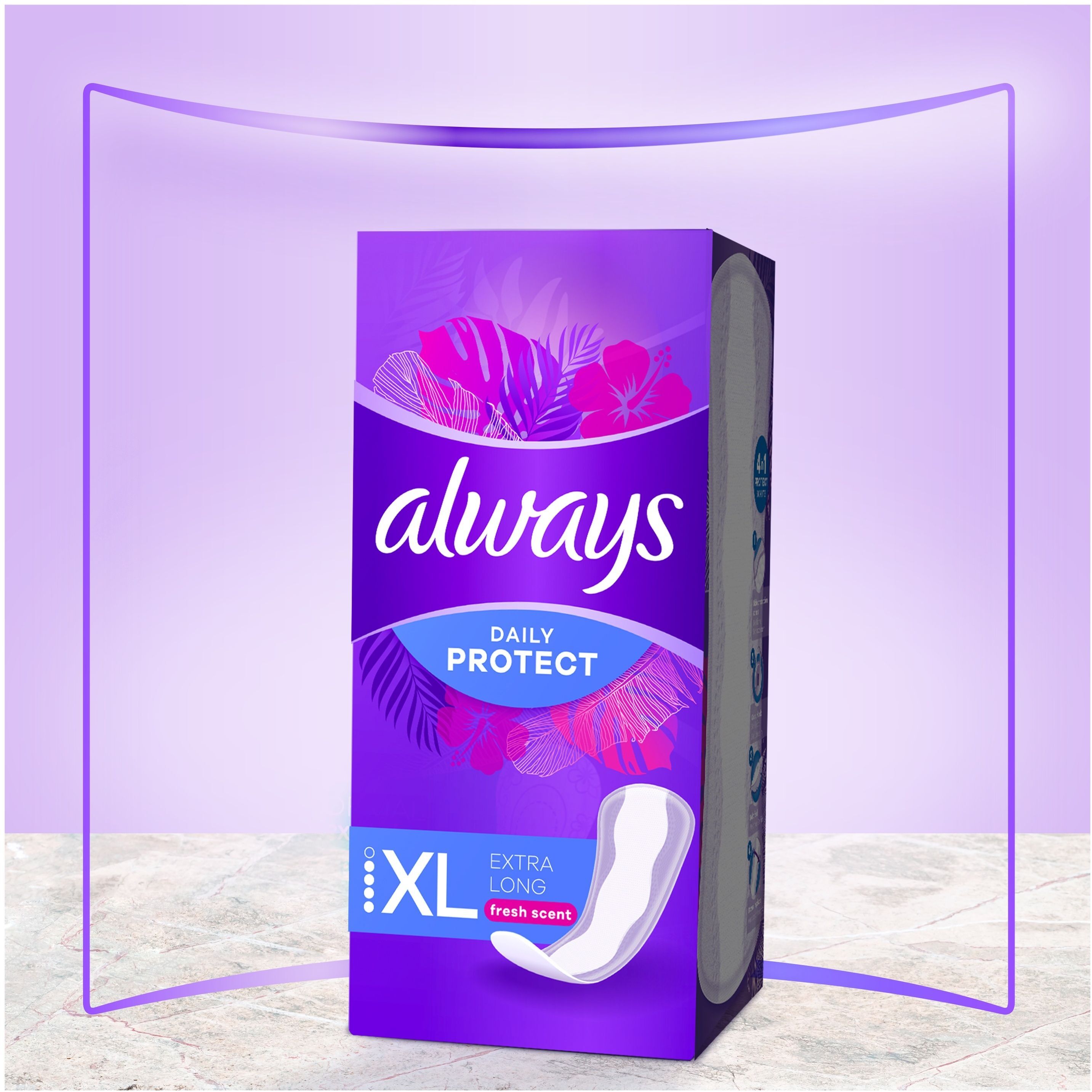 Щоденні прокладки Always Daily Protect Extra Long 54 штфото