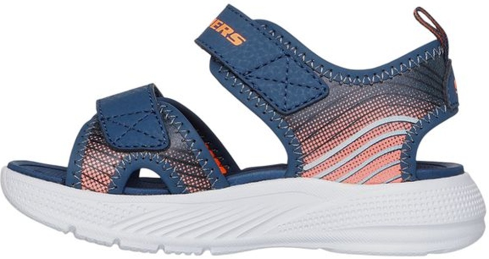 Сандали детские Skechers Microspec 407034L NVOR 37 (5 US) синие фото 