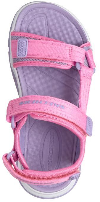 Сандалі для дівчаток Skechers Tread Seeker 303221L PKLV 37 (5 US) рожевіфото