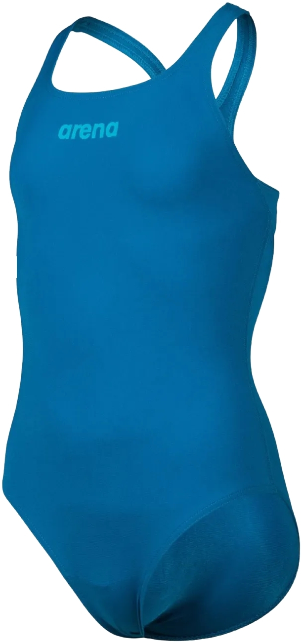 Купальник для девочек Arena Team Swimsuit Swim Pro Solid 004762-600 128 голубой фото 