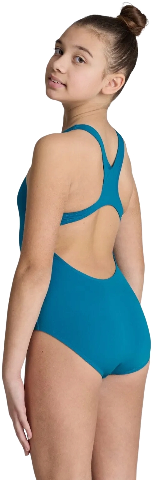 Купальник для девочек Arena Team Swimsuit Swim Pro Solid 004762-600 128 голубой фото 
