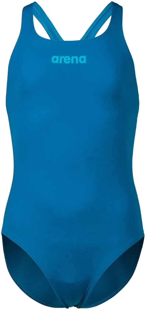 Купальник для девочек Arena Team Swimsuit Swim Pro Solid 004762-600 128 голубой фото 