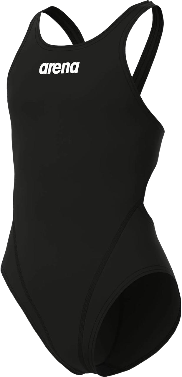 Купальник для девочек Arena Team Swimsuit Swim Tech Solid 004764-550 116 черный фото 