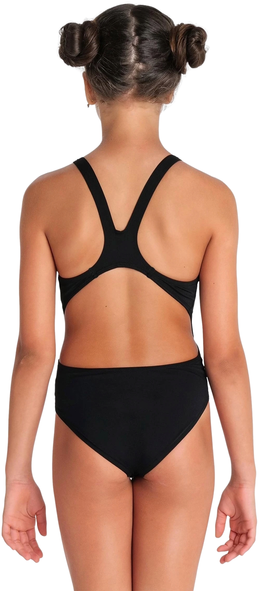 Купальник для девочек Arena Team Swimsuit Swim Tech Solid 004764-550 116 черный фото 