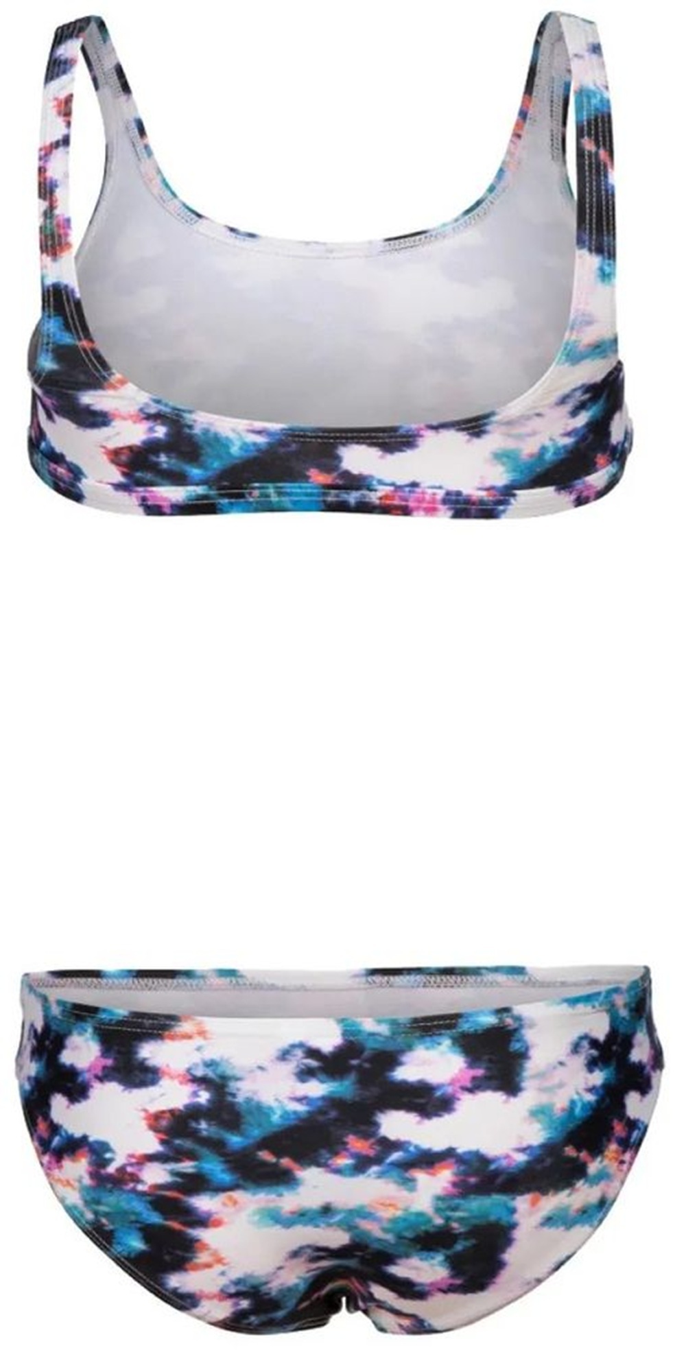 Купальник Arena Tie And Dye Bikini Top 006206-500 116 разноцветный фото 