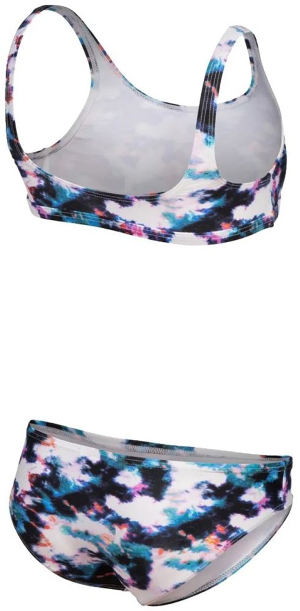 Купальник Arena Tie And Dye Bikini Top 006206-500 116 разноцветный фото 