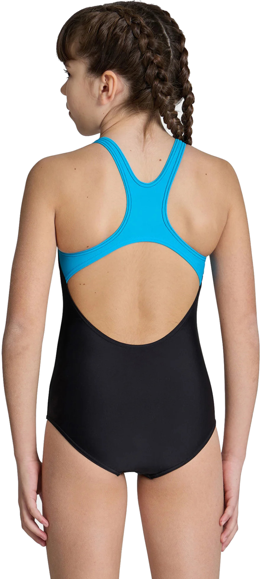 Купальник Arena Multi Pixels Swimsuit Swim Pro 006679-580 128 черный/синий/голубой фото 