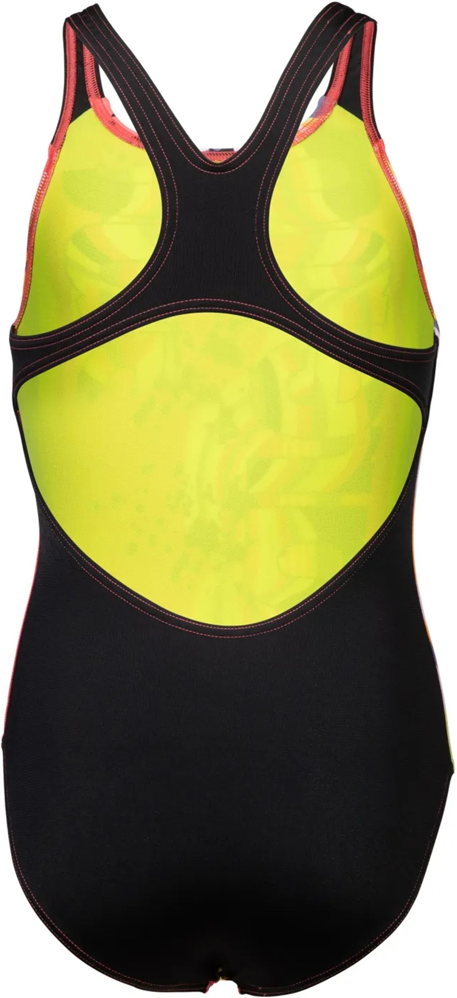 Купальник Arena Palette Swimsuit Swim Pro Back 007918-350 164 коралловый/черный фото 