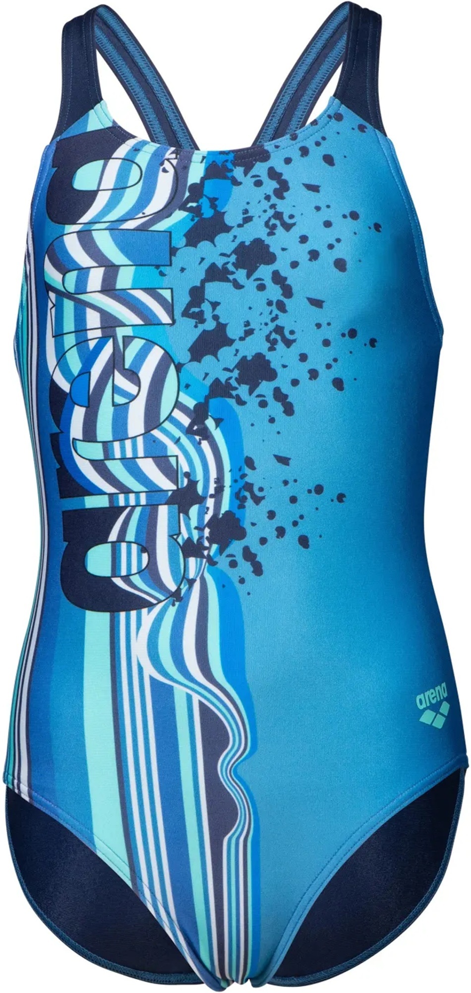 Купальник Arena Palette Swimsuit Swim Pro Back 007918-770 140 голубой/синий фото 