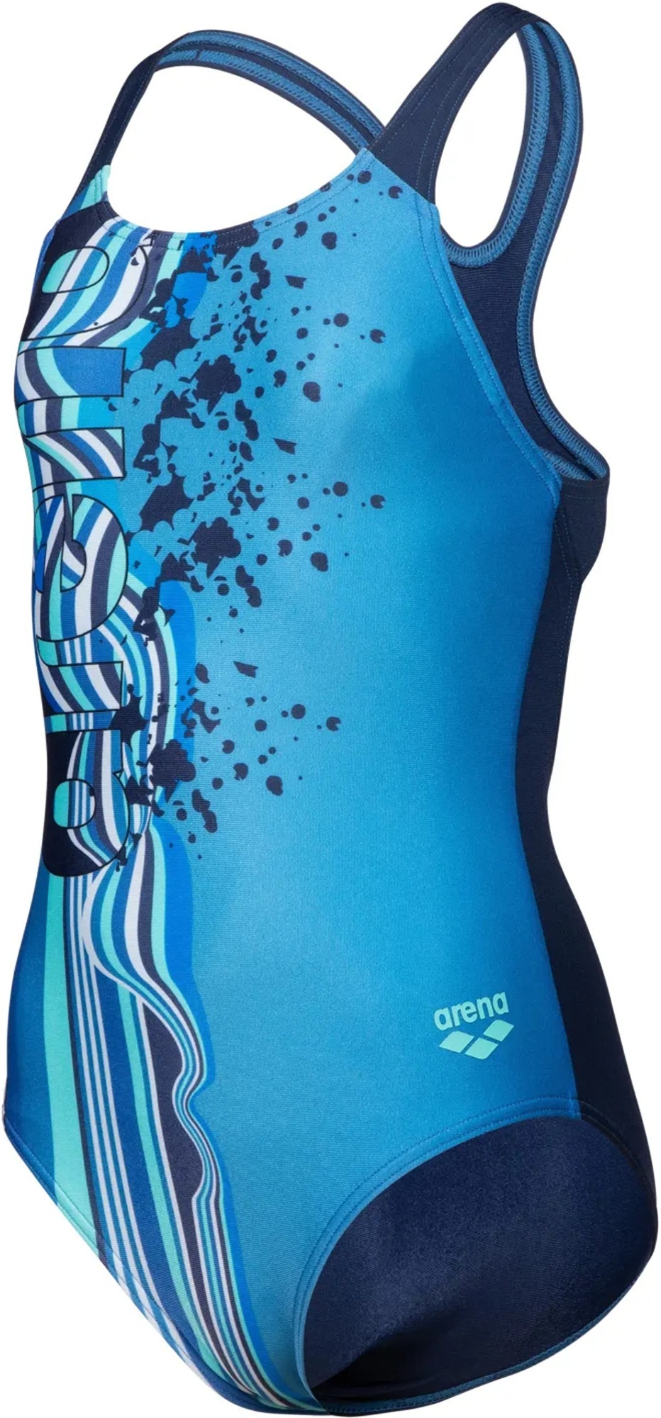 Купальник Arena Palette Swimsuit Swim Pro Back 007918-770 140 голубой/синий фото 
