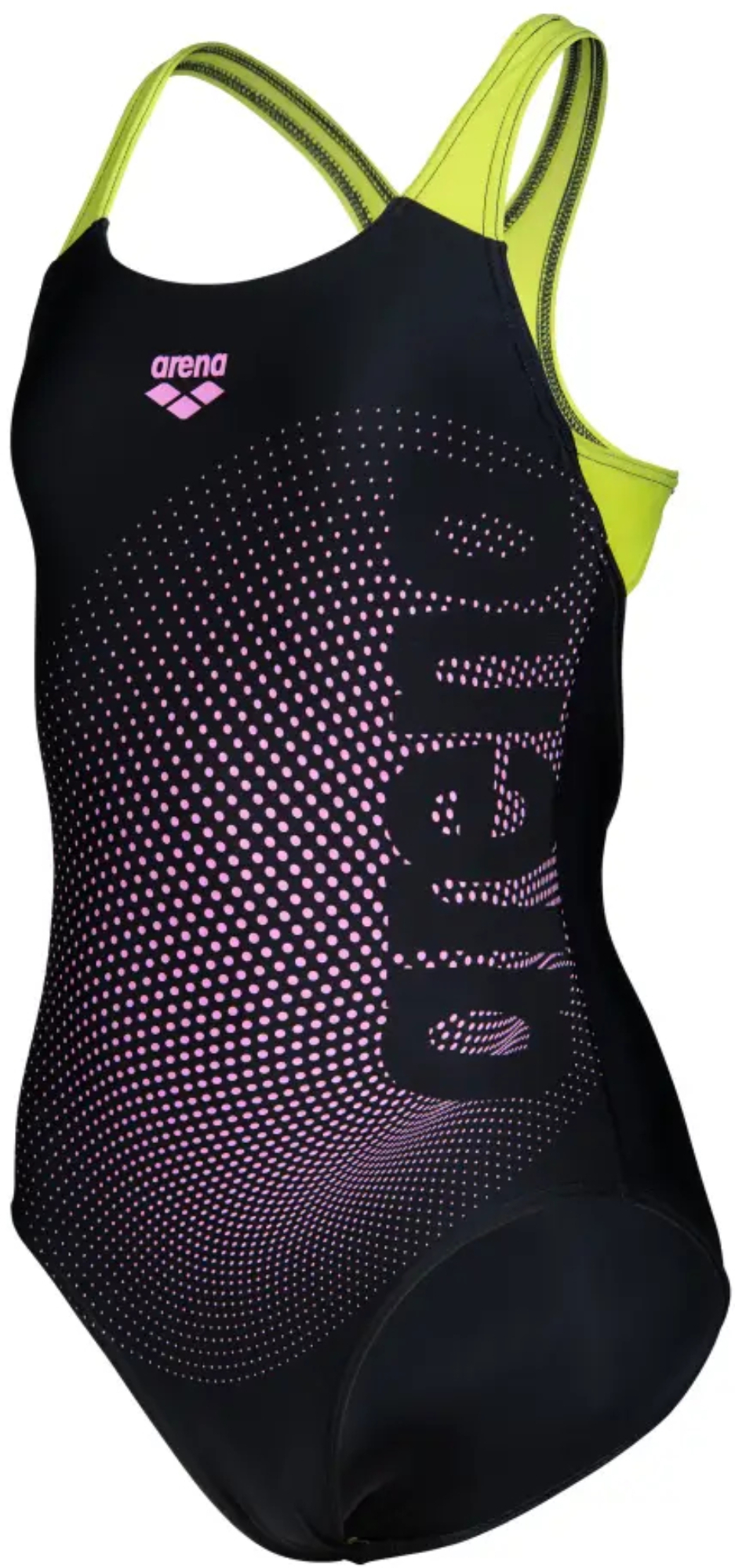 Купальник Arena Dim Light Swimsuit Swim Pro Ba 008104-560 140 желтый/черный фото 
