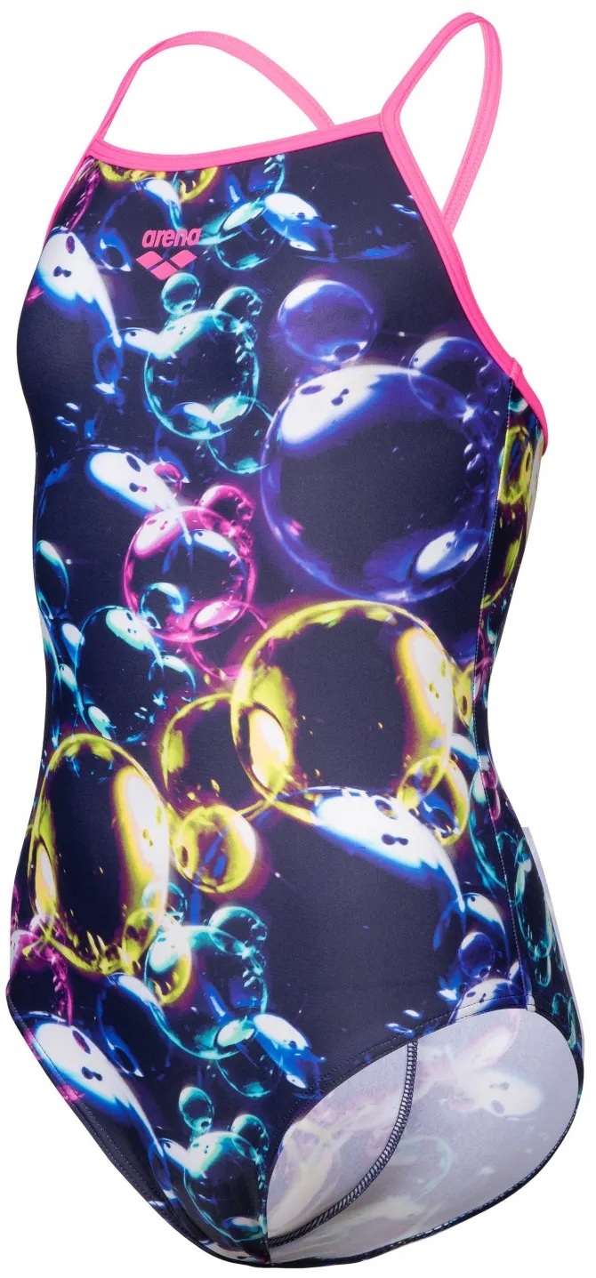 Купальник Arena Soap Bubbles Swimsuit Light Dr 008994-890 128 темно-синий фото 