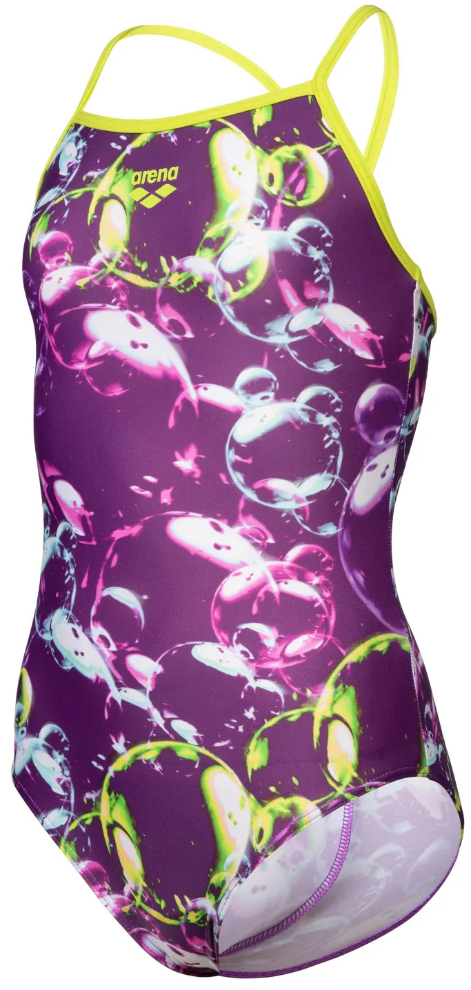 Купальник Arena Soap Bubbles Swimsuit Light Dr 008994-960 164 фиолетовый фото 