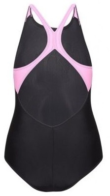 Купальник Arena Tales Swimsuit V Back 009085-590 128 черный/желтый/розовый фото 