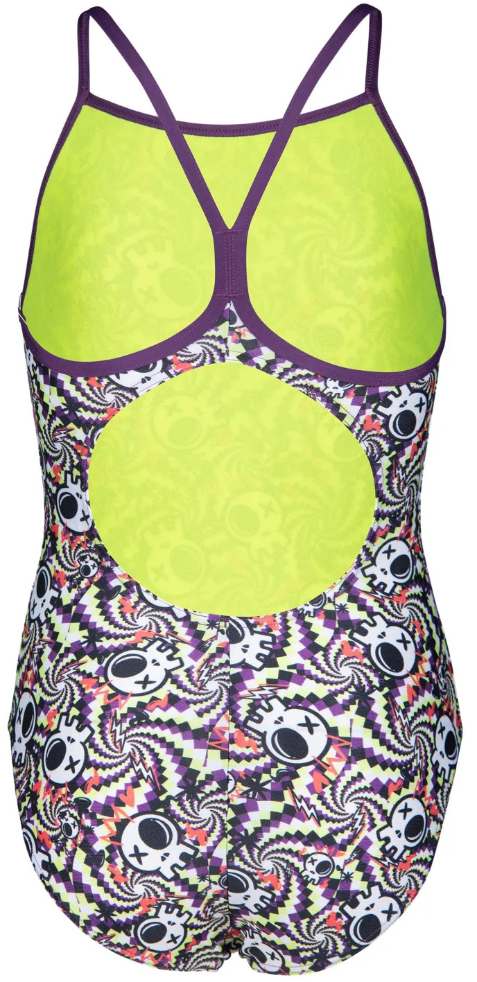 Купальник Arena Fun Skulls Swimsuit Lightdrop 010284-590 128 мультиколор фото 