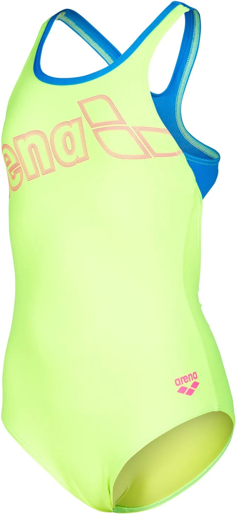 Купальник Arena Logo Swimsuit Swim Pro 010287-880 140 салатовый фото5