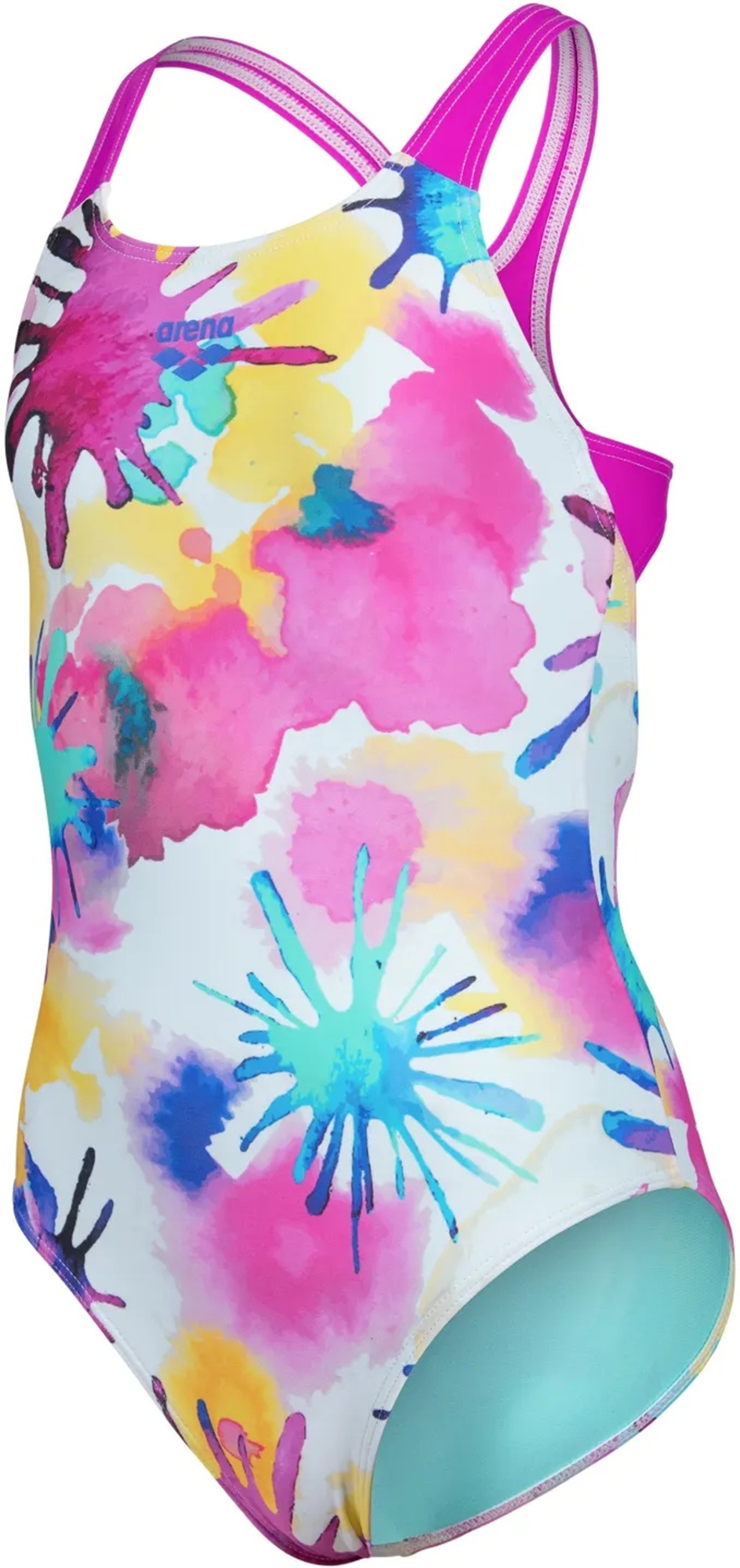 Купальник Arena Spraying Swimsuit Swim Pro Bac 010720-815 164 розовый/белый фото5