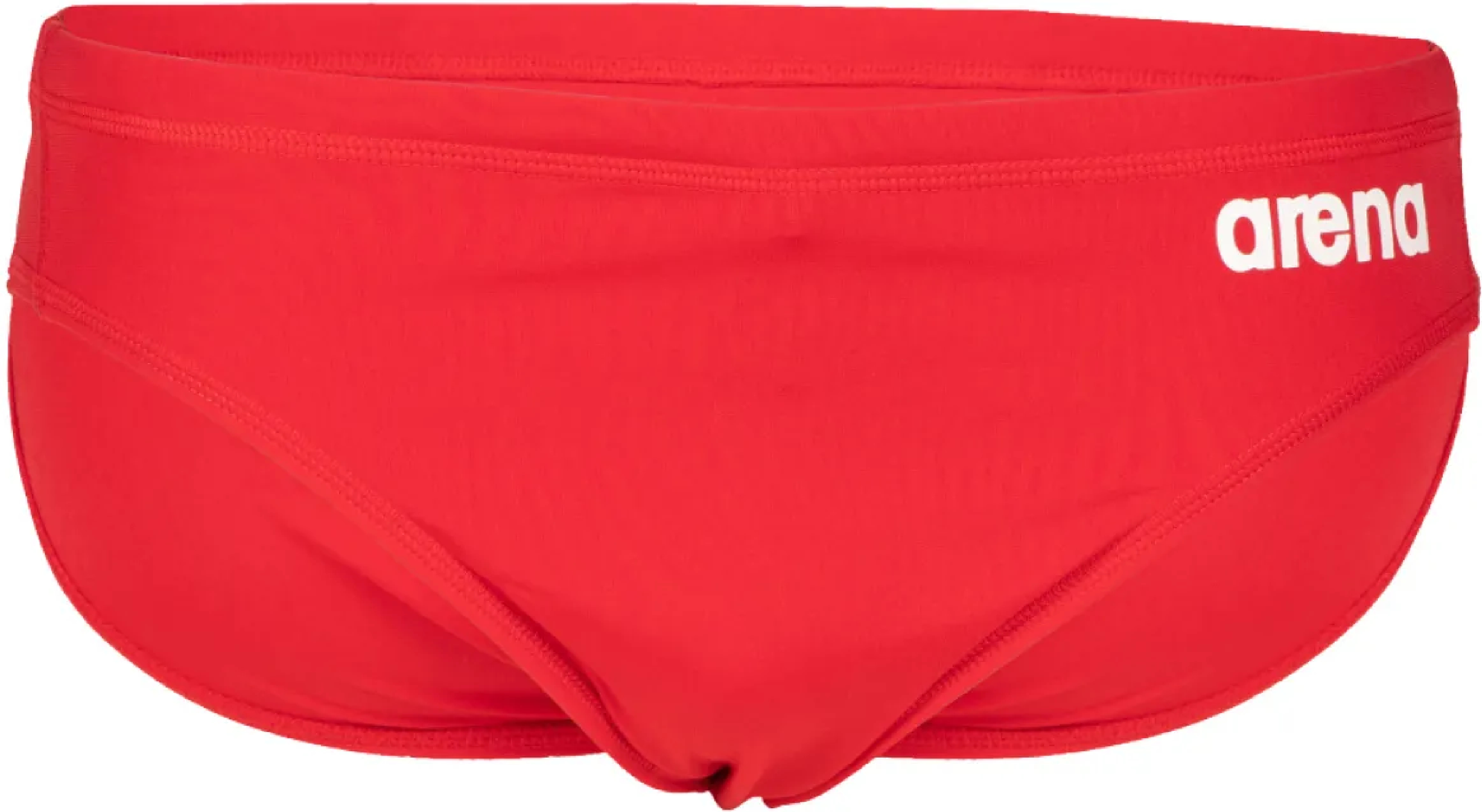 Плавки-слипы Arena Boy'S Team Swim Briefs Solid 004774-450 140 красные/белые фото 