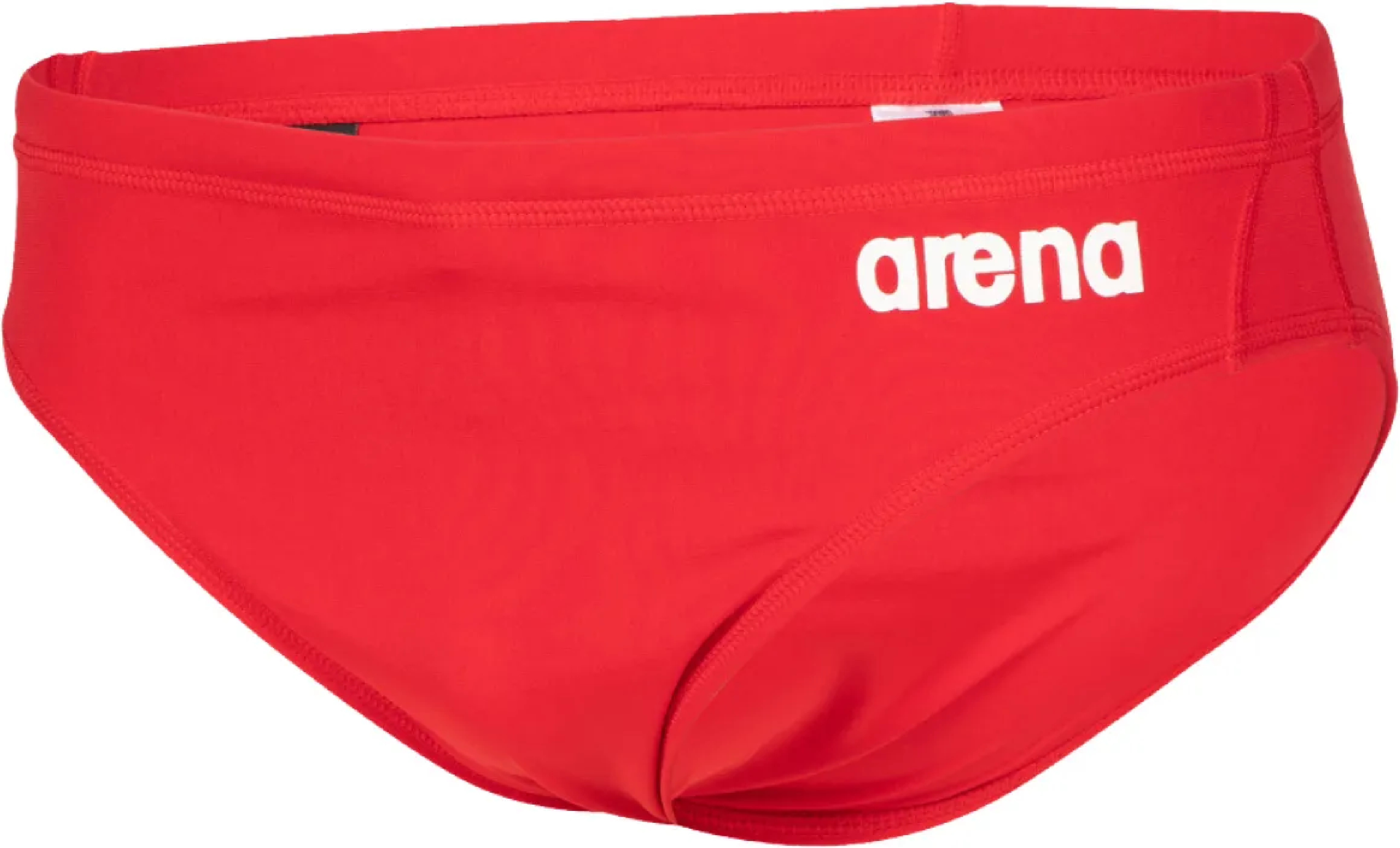 Плавки-слипы Arena Boy'S Team Swim Briefs Solid 004774-450 140 красные/белые фото 